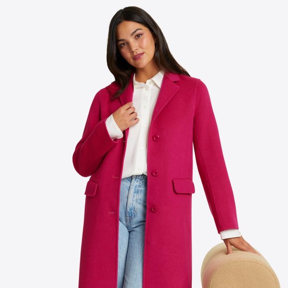 Woods Coat in Pink - Picture 1 of 7